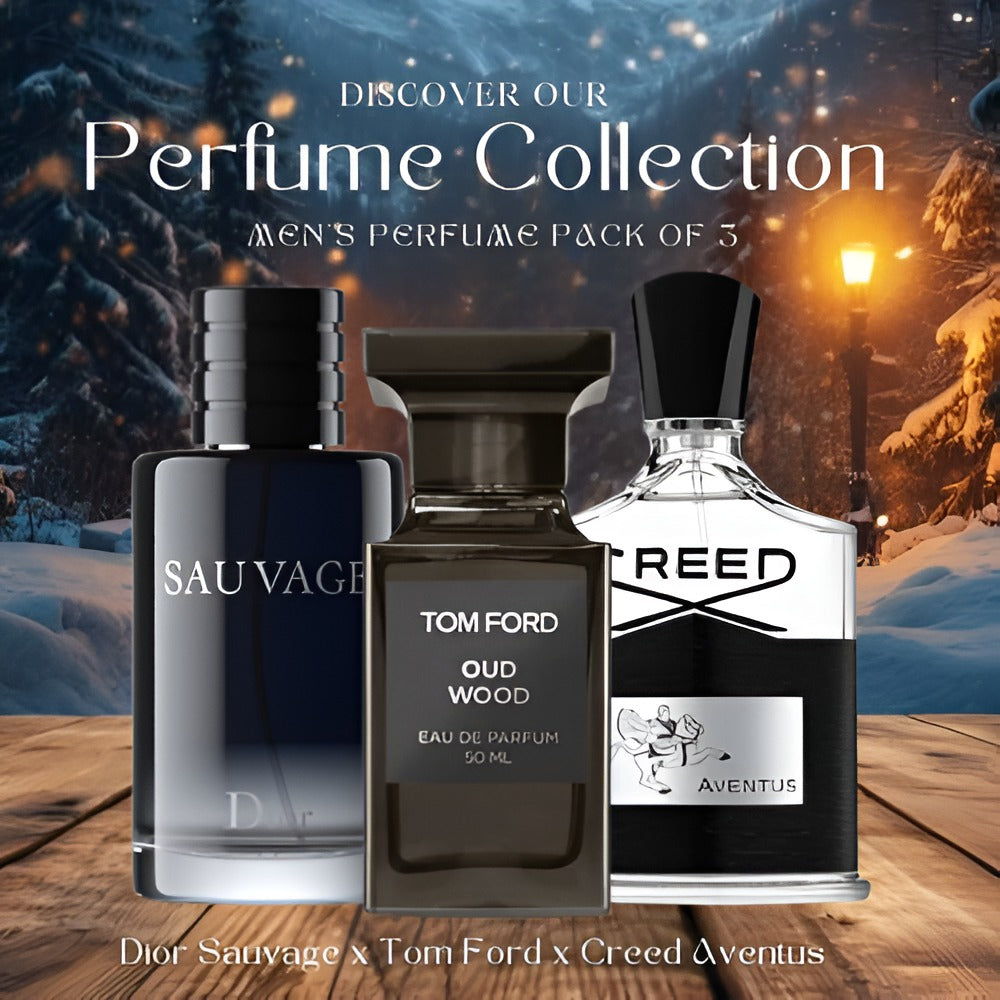 مجموعة من 3 عطور رجالية